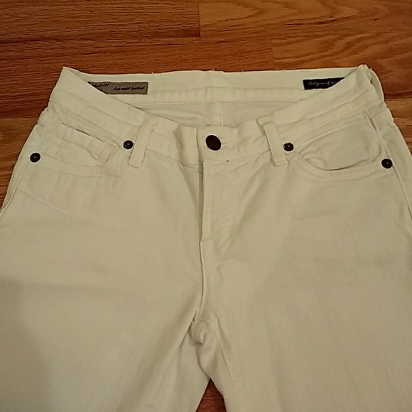 Citizens of Humanity Boot Cut White Jeans - Picture 5 of 7